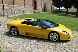 lamborghini murcielago roadster profil