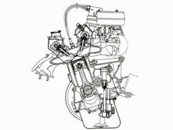 moteur lancia beta montecarlo