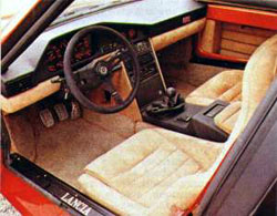 interieur lancia delta s4 stradale