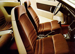 interieur lancia gamma coupé