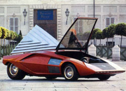 lancia stratos zero concept bertone