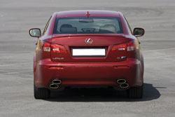 lexus is-f arriere