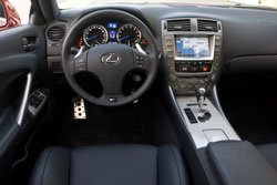 lexus is-f interieur