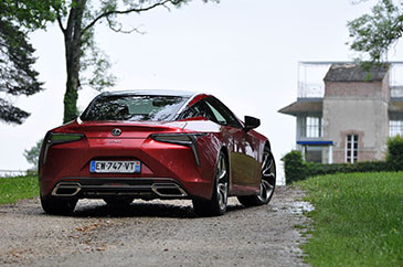 lexus lc 500 coupé arriere