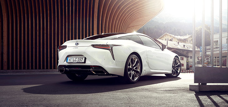 arriere lexus lc 500h 2018