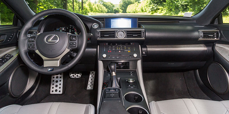 interieur lexus rc-f