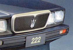 calandre maserati 222