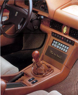 interieur maserati 222