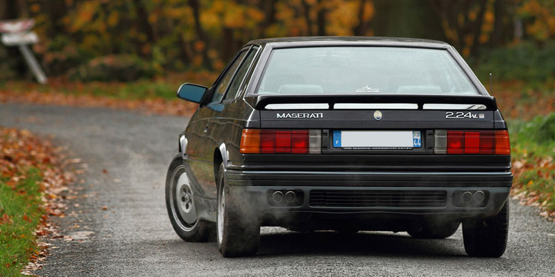 arriere maserati biturbo 2.24