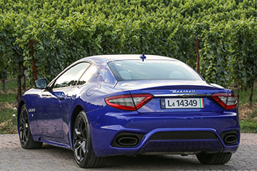 arrière maserati granturismo 2018 restylage
