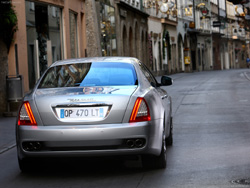 arriere maserati quattroporte s 4.7