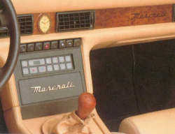 interieur maserati spyder biturbo