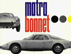 matra bonnet djet