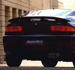 arriere mazda mx-3