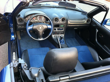 interieur mazda mx5 10e annivrsaire