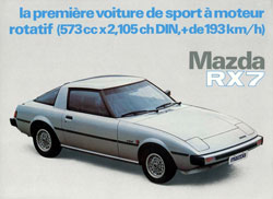 catalogue mazda rx-7