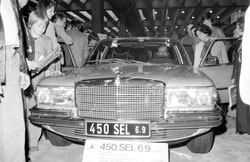 salon mercedes benz 450 sel 6.9