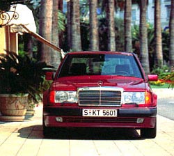 brochure mercedes benz 500e w124