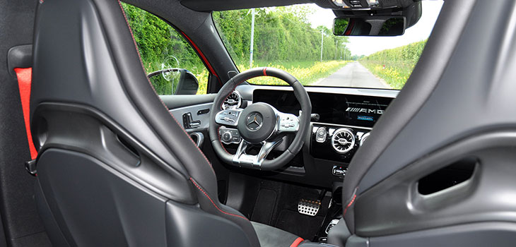 intérieur mercedes amg a35 w177 2019