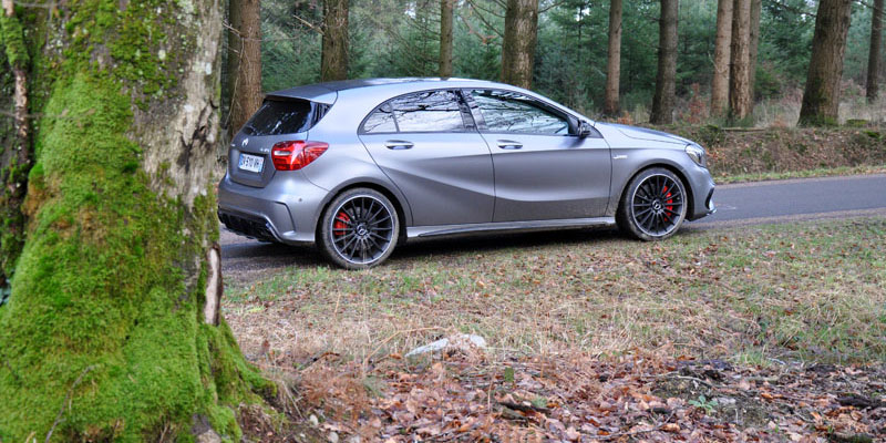 mercedes a45 amg w176 restylée arrière