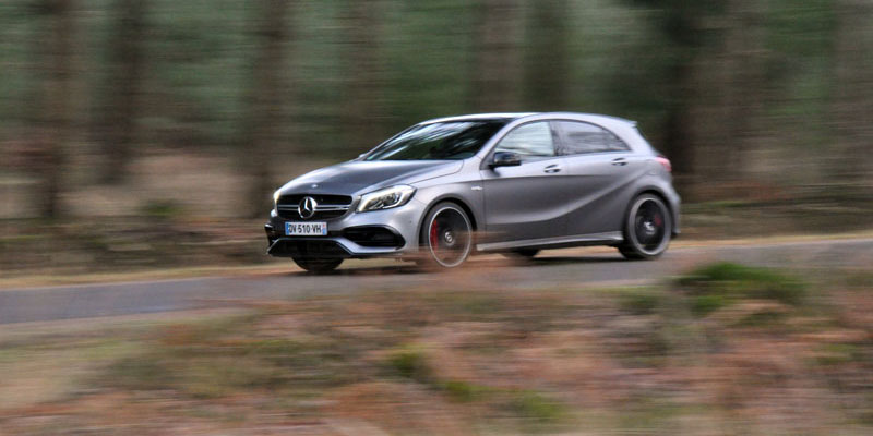 essai mercedes a45 amg 381 ch w176