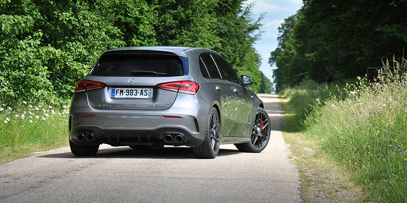 mercedes amg a45 s w177 arriere