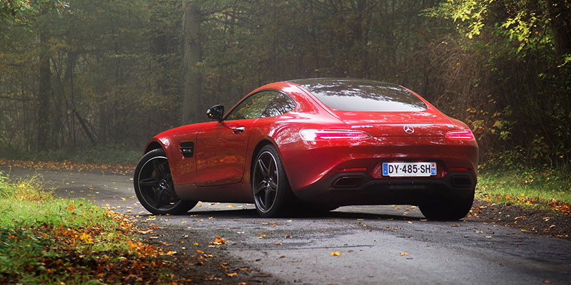 arriere mercedes amg gt