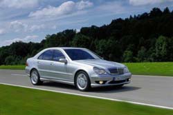 essai mercedes c32 amg w203