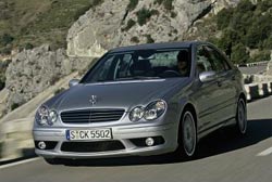 performances mercedes benz c55 amg w203