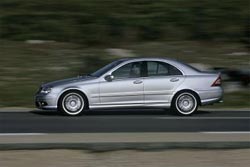 essai mercedes benz c55 amg w203