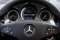 compteurs mercedes benz c63 amg w204