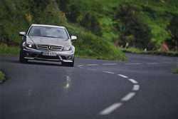 conduite mercedes benz c63 amg w204