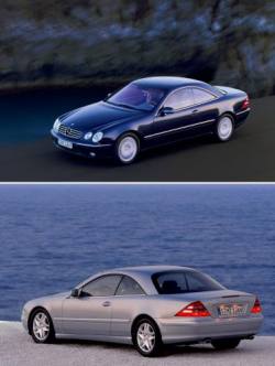 performances mercedes benz cl 600 w215