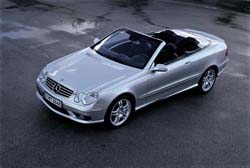 cabriolet mercedes benz clk 55 amg w209