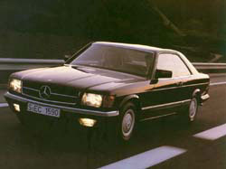 mercedes benz sec w126 performances