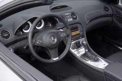 interieur mercedes benz sl r230