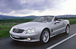 performances mercedes benz sl 55 amg r230