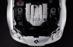 moteur v8 mercedes benz sl 55 amg performance r230