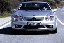 face avant mercedes benz sl 65 amg r230