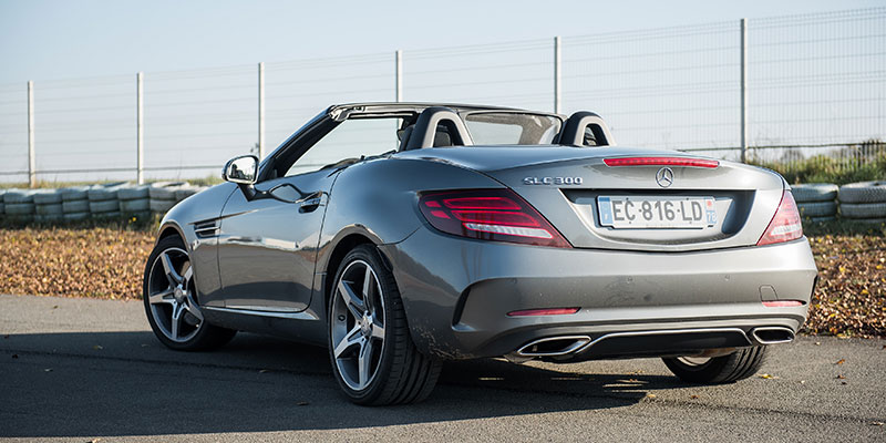 mercedes benz slc 300 arriere
