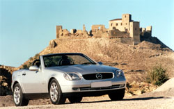 fiche technique mercedes benz slk 230k r170