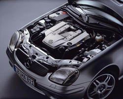moteur v6 kompressor mercedes benz slk 32 amg r170