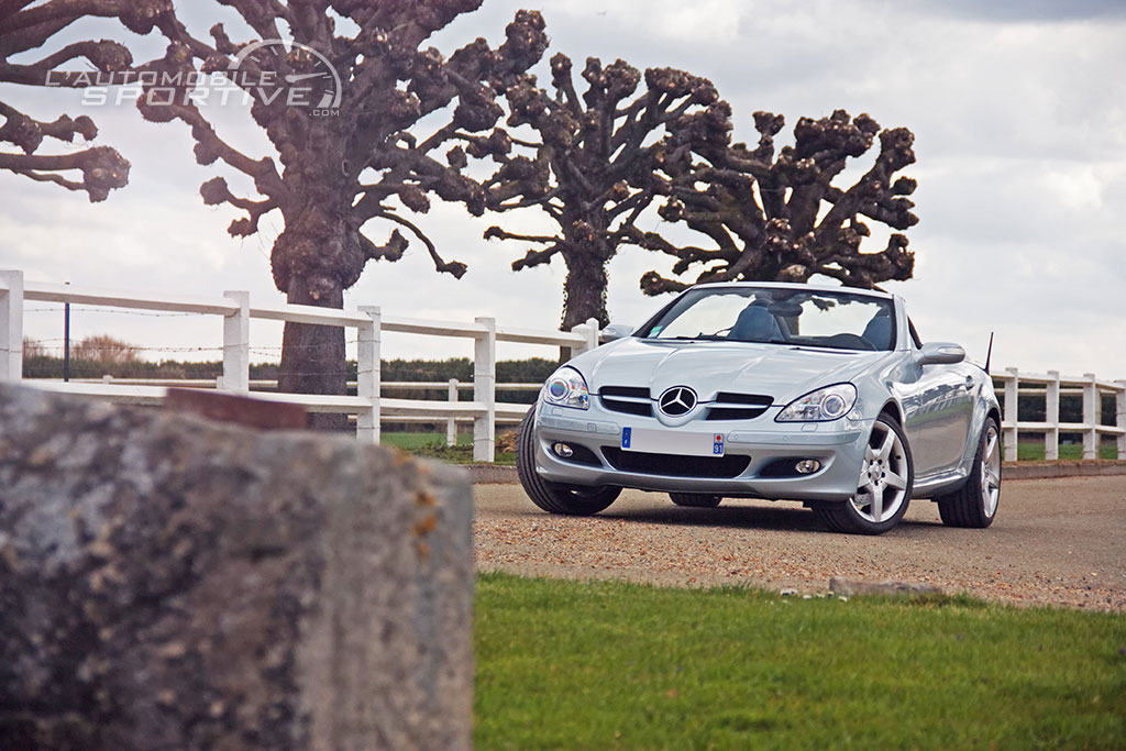 Essai Mercedes-Benz SLC : chevaux au vent