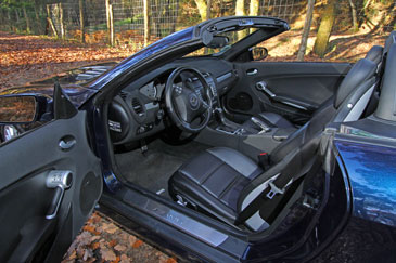 intérieur slk 55 amg r171 mercedes 2004