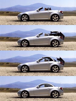 toit escamotable mercedes benz slk r171