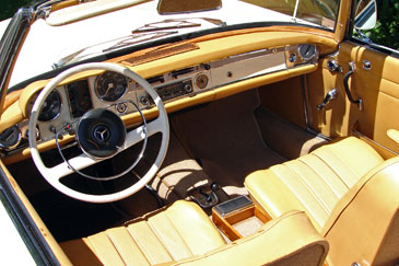 interieur mercedes sl pagode