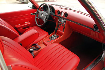 interieur mercedes sl 350 r107