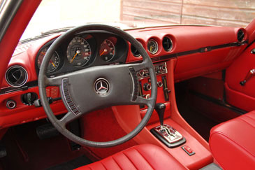 interieur mercedes sl 350 r107