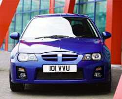 face avant mg zr 160 phase 2