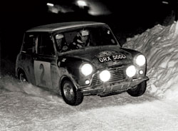 mini cooper monte carlo rallye